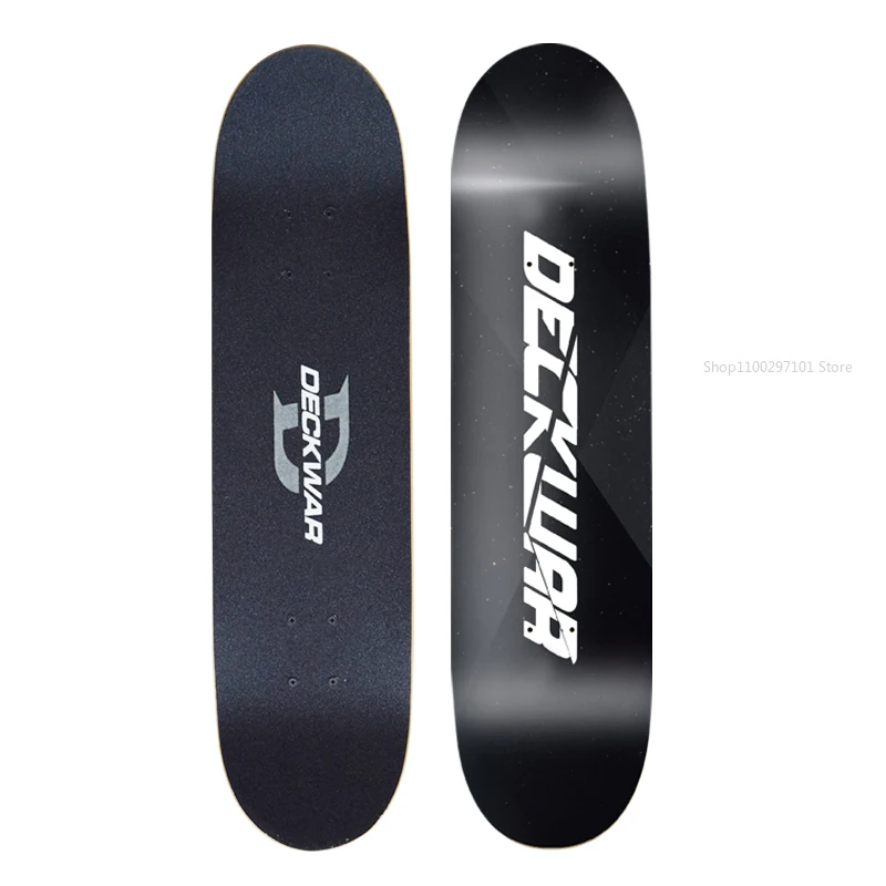 

Double Rocker Skateboard Sandpaper Wooden Skateboard Profesional Metal Skateboards for Teens Longboard Acrylic Rodas Para Patins