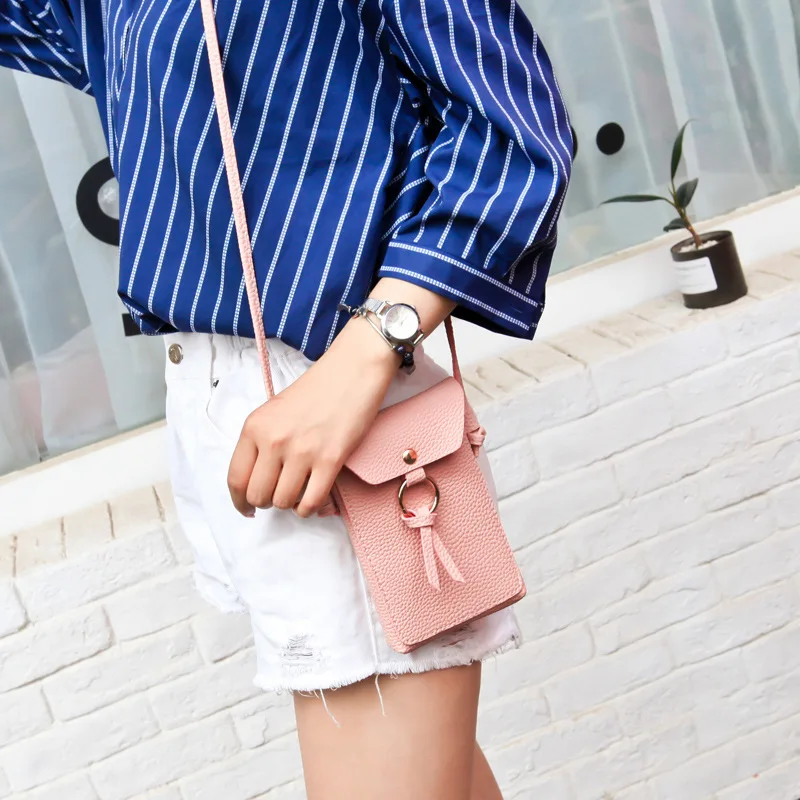 Hot Fashion Small Crossbody Bags Women Mini Matte Leather Shoulder Messenger Bag Clutch Bolsas Ladies Phone Bag Purse Handbag