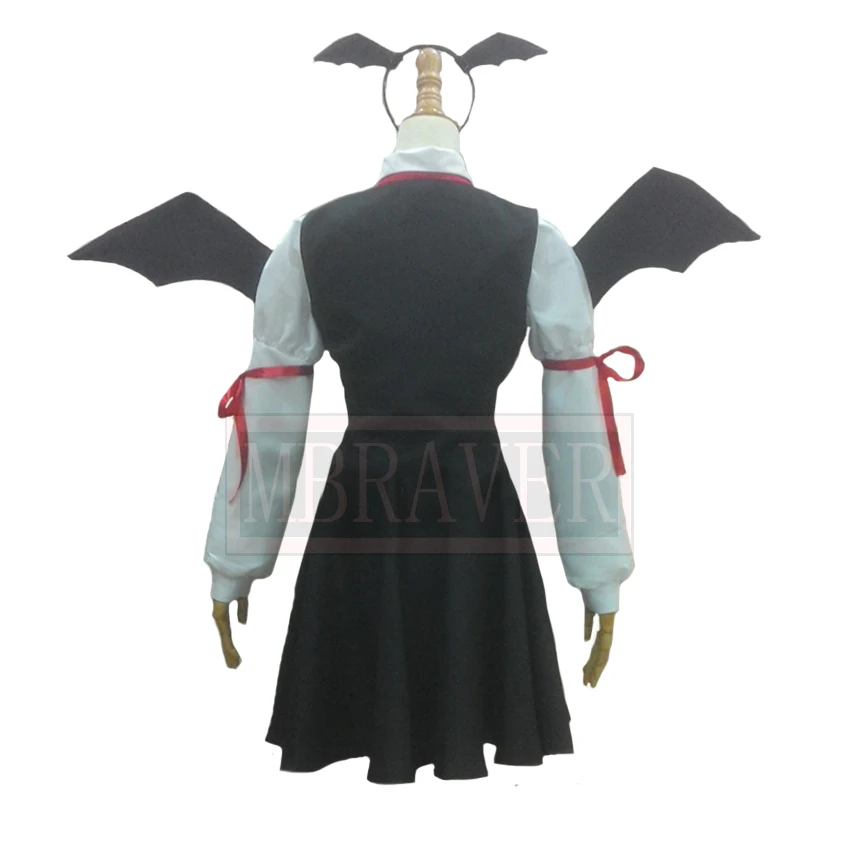 Touhou Project Toho Little Devil Koakuma Косплей Костюм Хэллоуин Рождественская вечеринка