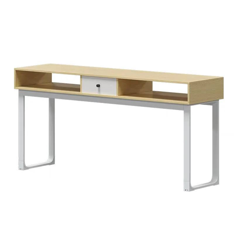 Профессиональный дизайнерский деревянный стол для ногтей японский хранения