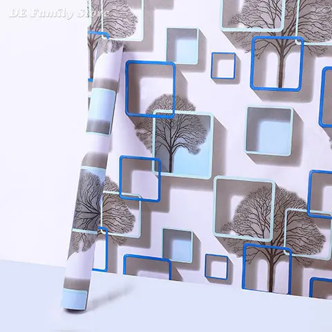 

PVC Waterproof Wallpaper Home Decoration Self-adhesive Wall Sticker Living Room Bedroom Decorative Wallpaper Background Sticker