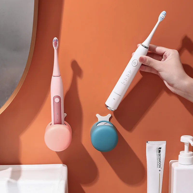 

Настенный держатель для электрических зубных щёток, креативная стойка для хранения зубных щеток в ванной комнате, вешалка для зубных щеток для взрослых и детей