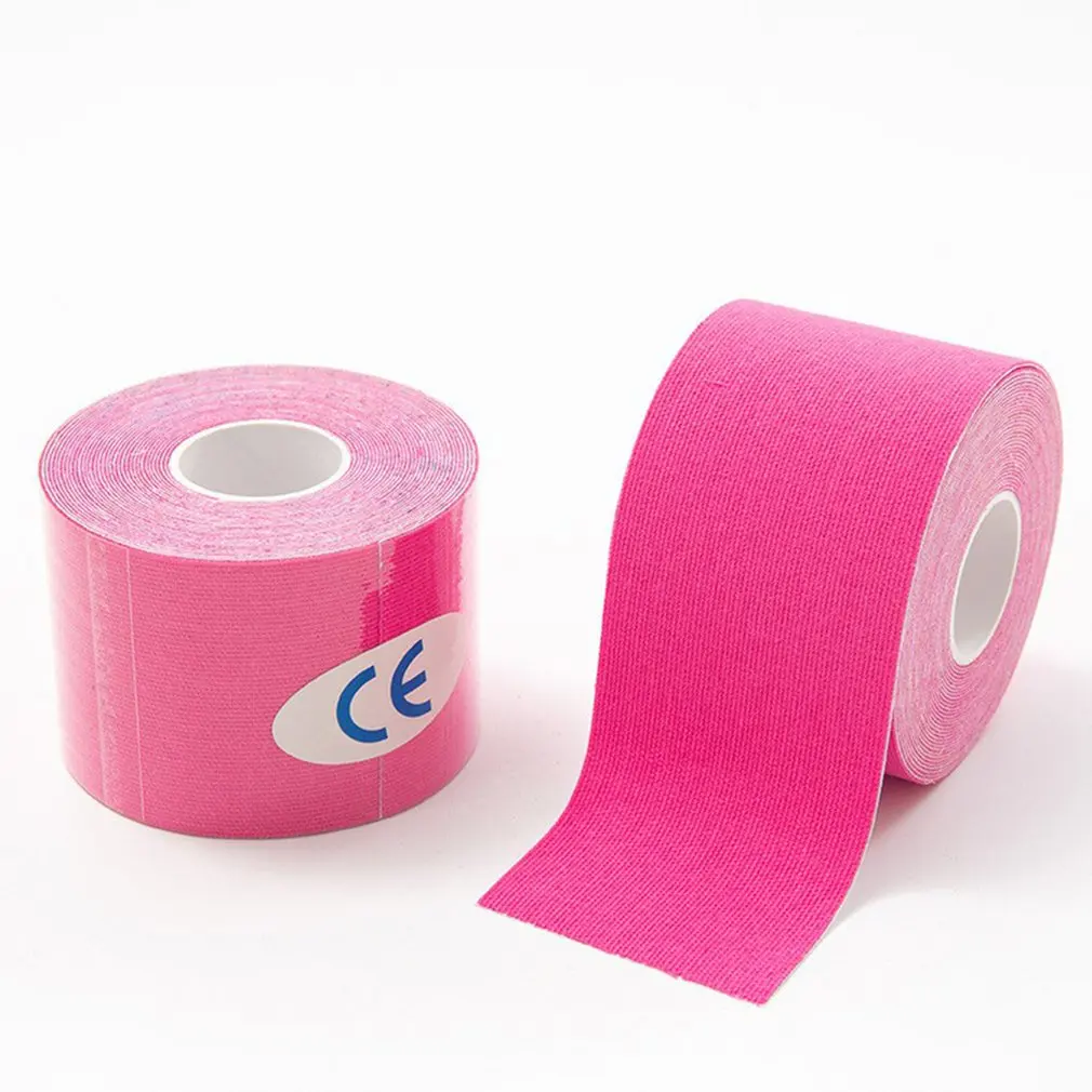 Кинезиологическая лента Атлетическая самоклеящаяся обмотка для снятия боли в