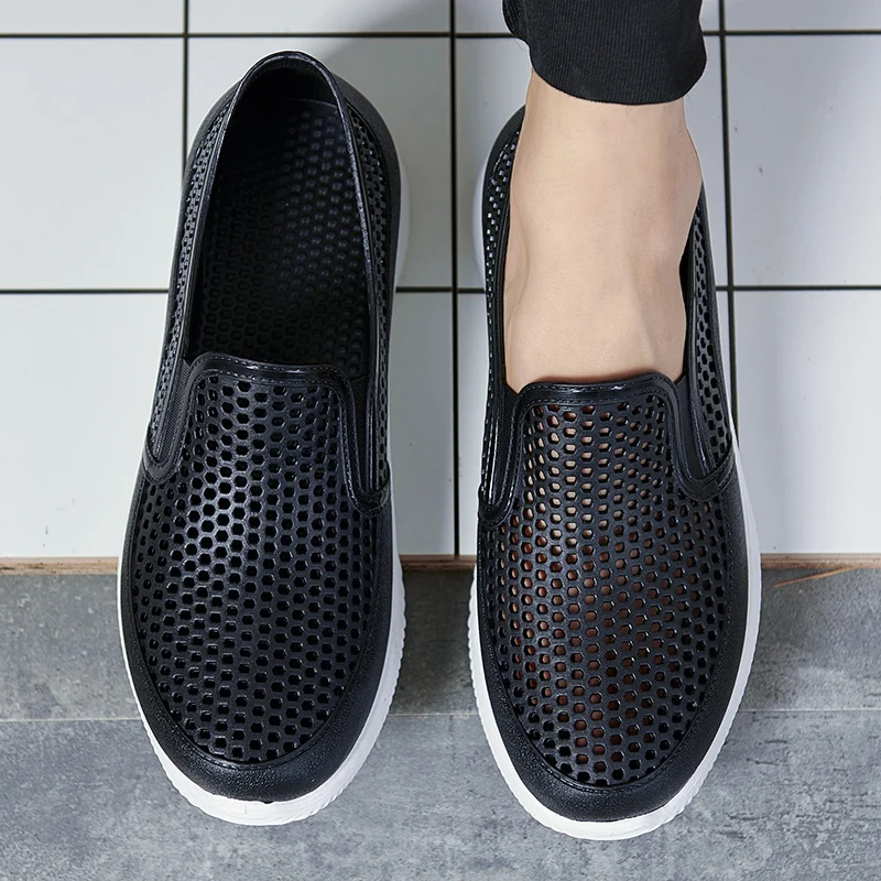 

Мужские модные сандалии, пляжная обувь, сабо, летние аквакроссовки, дышащие уличные акваботинки для плавания и рыбалки