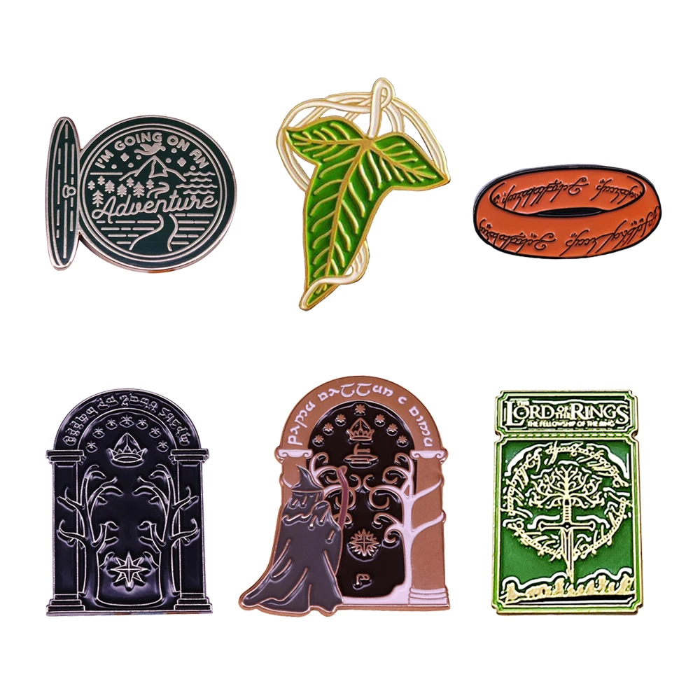 

Classic Movie Enamel Pin Lapel Pin Cartoon for Backpack Briefcase Badges Brooch for Clothes Accessories Funny Fashion Gift