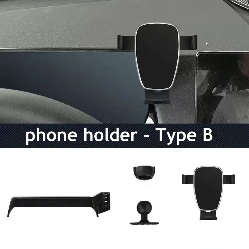 

Держатель телефона для BAIC X55 BEIJING X55 2025 2024, кронштейн для мобильного телефона на приборной панели, аксессуары для интерьера