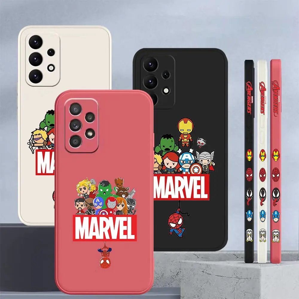 

Cartoon Marvel Avengers Funny Hero Case For Samsung Galaxy A90 A80 A70 A60 A50 A50S A30S A30 A20 A20S A20E A10S A10E A10 Cover