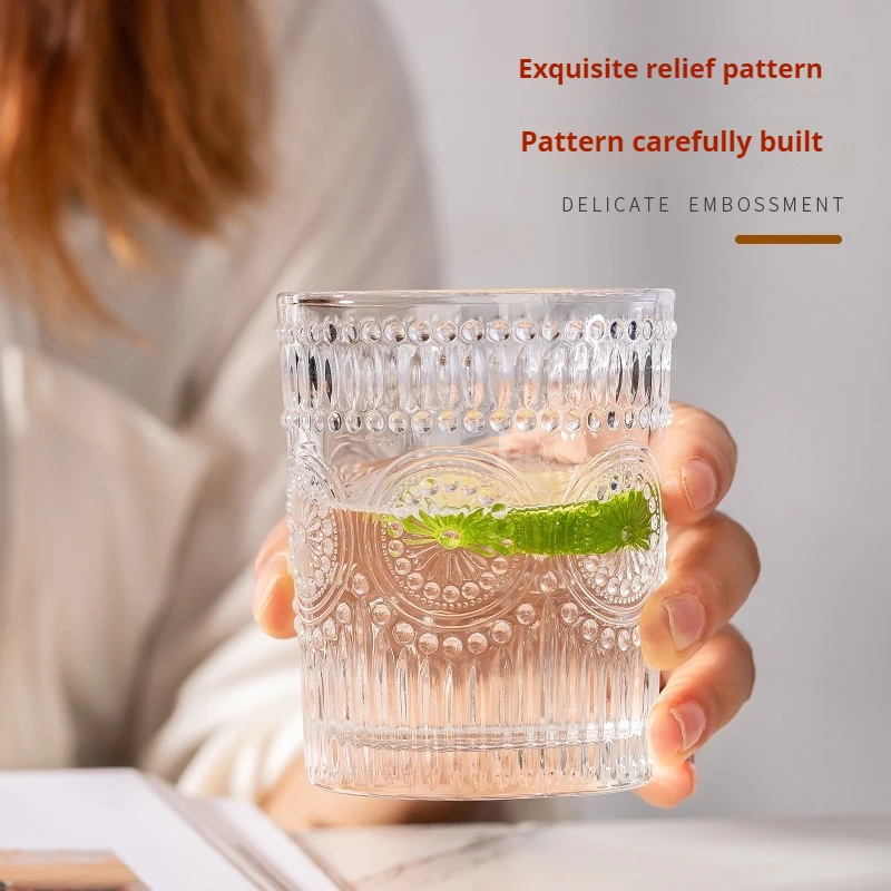 300/380 мл кофейная кружка японская полосатая стеклянная чашка креативная