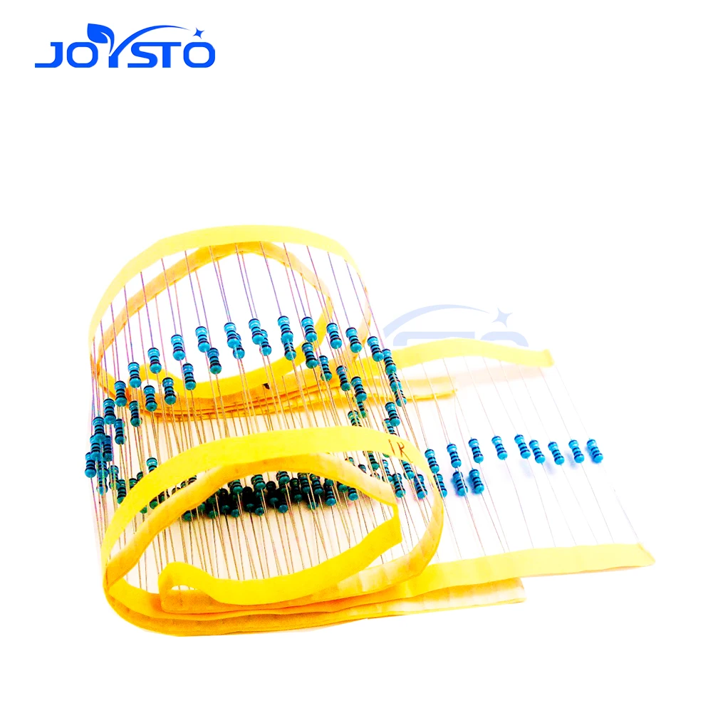 100 шт. металлический пленочный резистор 1/4 Вт 1% 1K 1 K 2 3 5 6 2K 8 4 3K 7 9 ohm