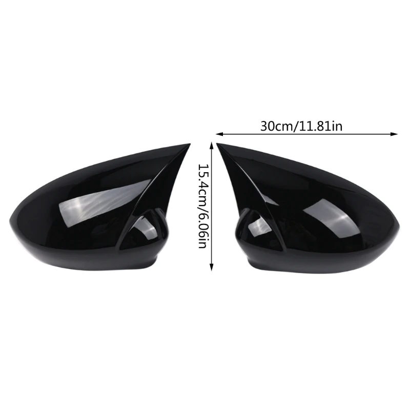 Пара боковых накладок заднего вида для Punto DAL 2005-2018 735417229 735417228 на дверные крылья