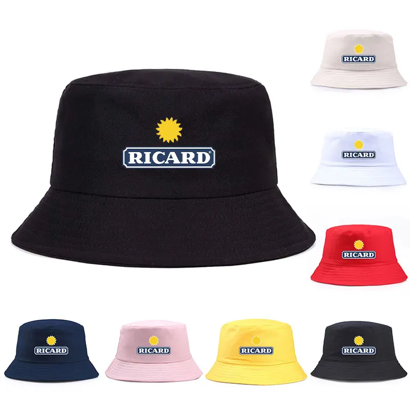 

Панама рикардовая двусторонняя для мужчин и женщин, хлопковая кепка для рыбалки, для отдыха в повседневном стиле, для мальчиков и девочек