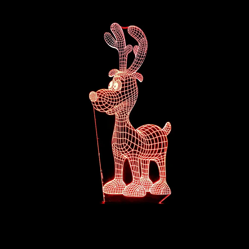 

Acrylic Christmas Decorations Lamp Elk Christmas Lights Bedroom Decoration Christmas Gifts New Year Decorations Elk