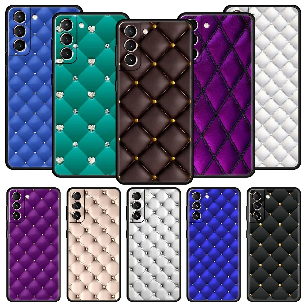 

Luxury Diamond Bling Phone Case For Samsung Galaxy S22 Ultra S21+ S20FE S10 Lite S10e S9 S8 Plus s7 edge S30 Silicone Cover Bag