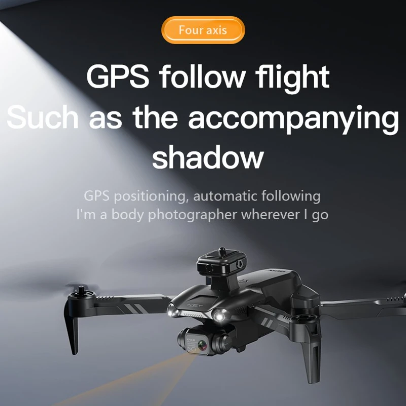2022 New V28 GPS Drone 8K HD Cameras 360° Obstacle Avoidance Option Flow Dron Quadcopter RC Helicopter Toys For Boys Gift enlarge