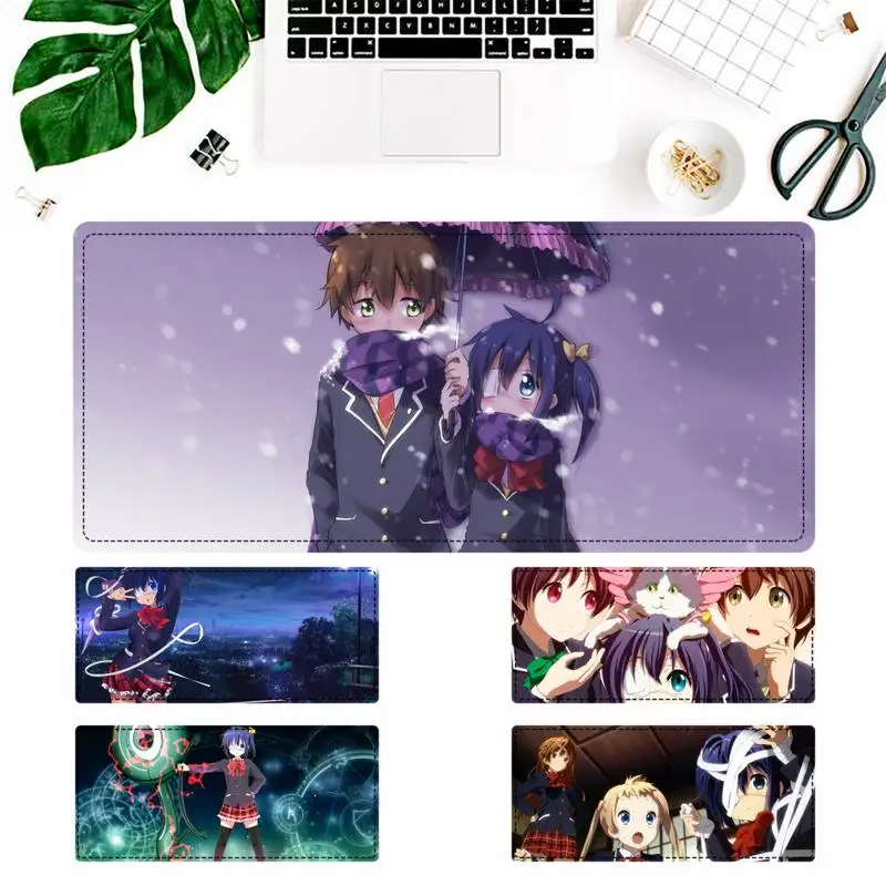 

2020 Love Chunibyo Other Delusions Mouse Pad Gaming MousePad Large Big Mouse Mat Desktop Mat Computer Mouse pad For Overwatch