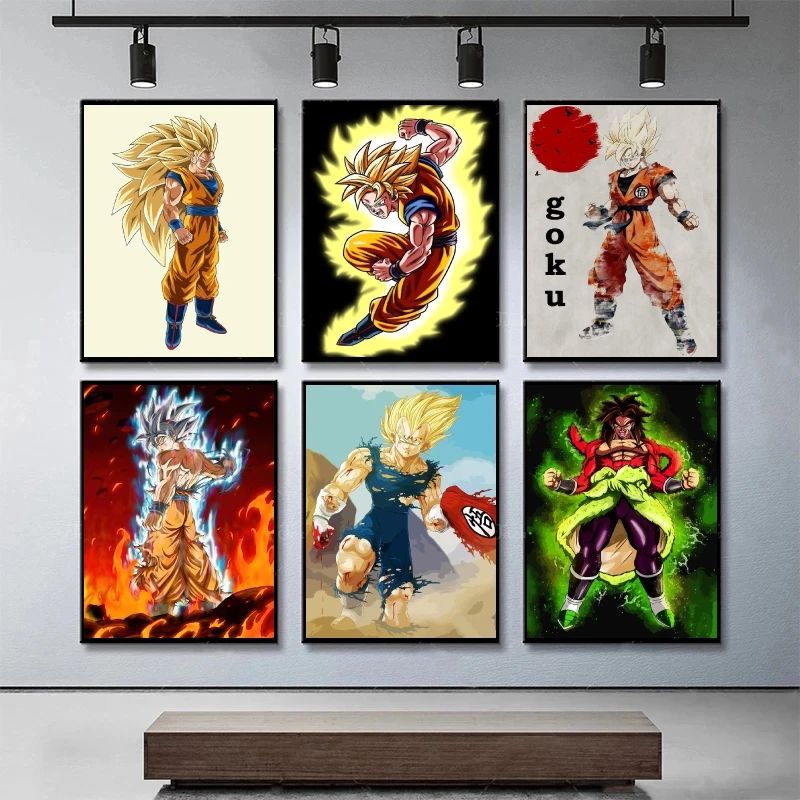 

Print On Canvas Dragon Ball KaKarot Living Room Poster Toys Wall Stickers Christmas Gifts Modular Prints Classic Modern Home