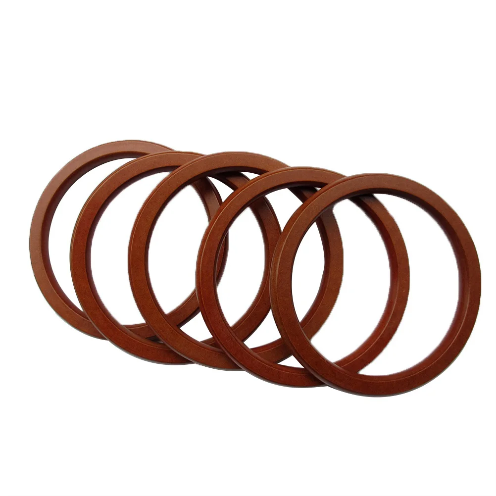 

6 Pcs Wooden Rings Natural Smooth Wood Pendant DIY Accessories for Making Connectors