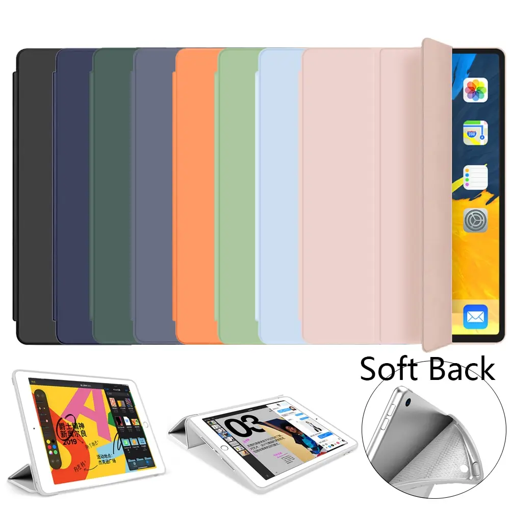 

2021 iPad 10.2 7th 8th 9th Case Generation Cover For 2017 2018 iPad 9.7 5/6th Air 2/3 10.5 Mini 6 5 4 3 2 2021 Pro 11 Air 4 10.9