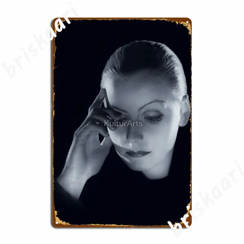 Greta Garbo Mata Hari 1931 металлические знаки настенная роспись для гостиной