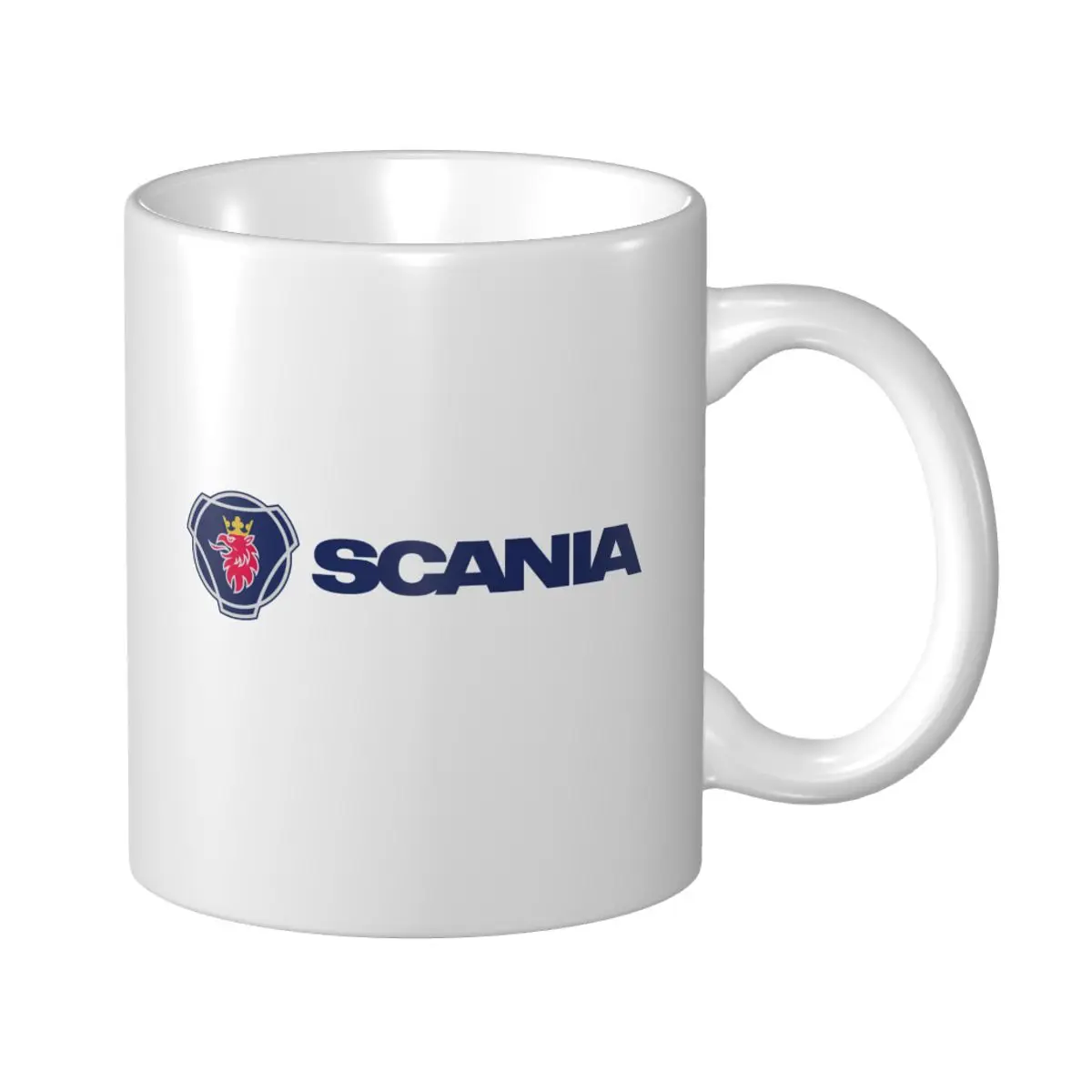 

SCANIA Coffe Mug Solid color Mugs Personality Ceramic Mugs Eco Friendly Tea Cup 330ml (11oz)