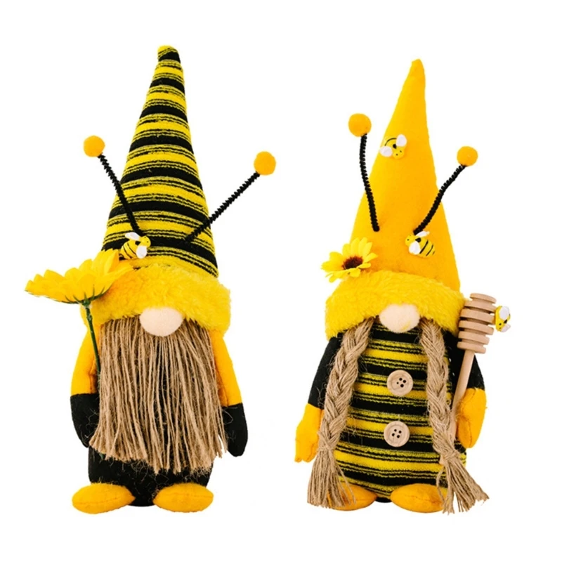 

Декоративные гномы шмеля, скандинавские томты, шведские эльфы ниссе для весенне-летней кухни в несколько рядов