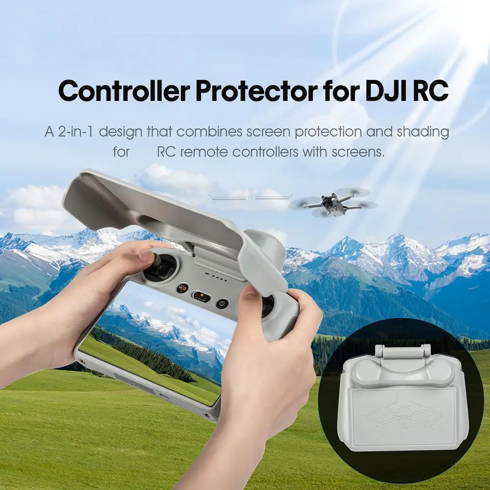 

Screen Protector Hood Compatible For Dji Rc With Screen Remote Control Protective Cover Anti-scratch Shell