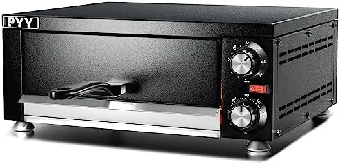 

Pizza Oven Indoor Pizza Oven Countertop Commercial Pizza Oven with Crumb Tray Stainless Steel Pizza Maker Machine for Home Cold