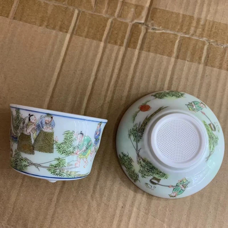 Керамическая чайная утварь посуда чайное ситечко