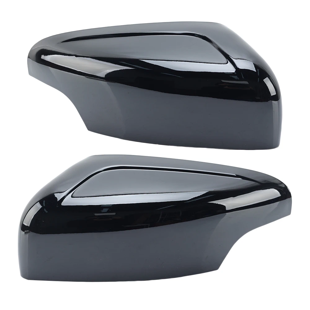 

Крышки корпуса бокового зеркала заднего вида для Volvo XC60 2009-2013, глянцевый черный с пряжкой, крышка зеркала на крыле, автомобильные аксессуары