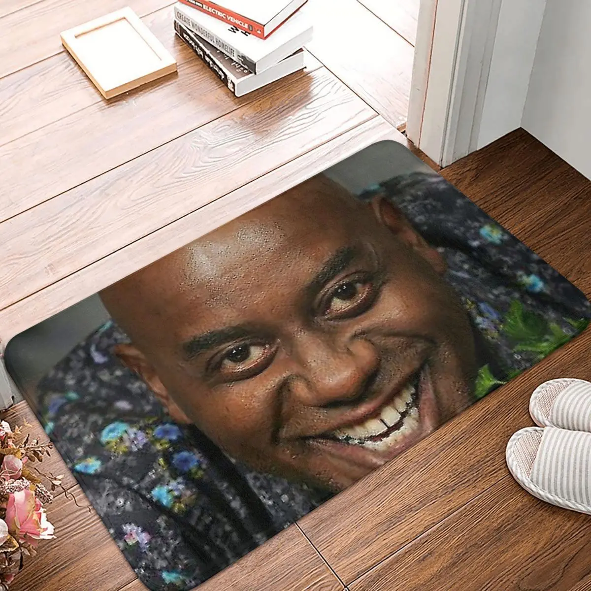 

Ainsley Harriott Meme TV Show Non-slip Doormat Vegetable Living Room Kitchen Mat Welcome Carpet Indoor Pattern Decor