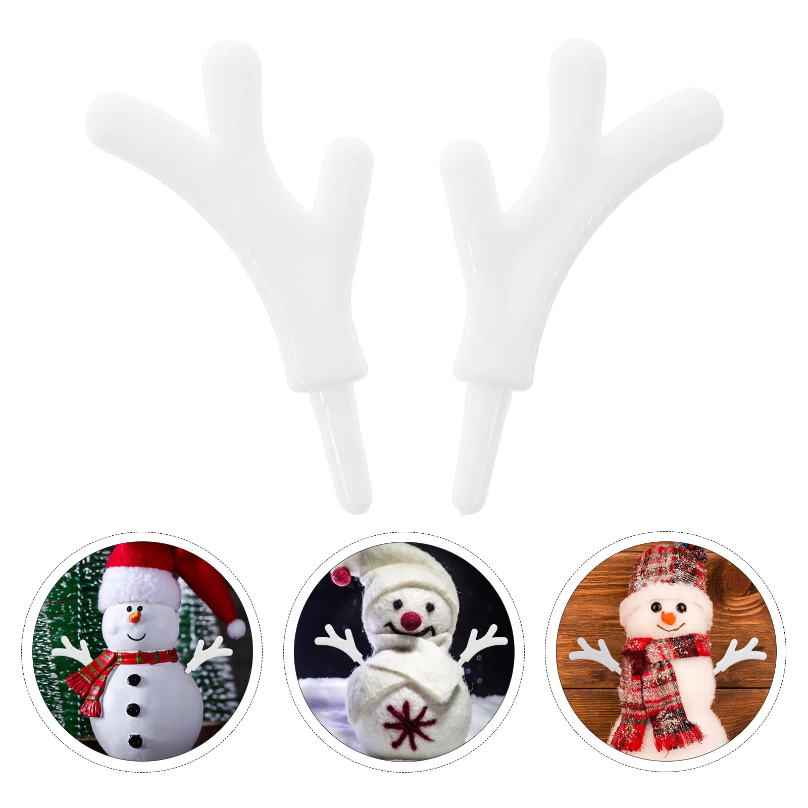 100 шт. рождественские украшения подарок DIY аксессуары ветка рога принадлежности