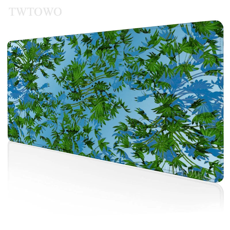 

Коврик для мыши Green Leaf Gamer XL Большой домашний новый пользовательский коврик для мыши XXL коврик для клавиатуры офисный Противоскользящий ковр...