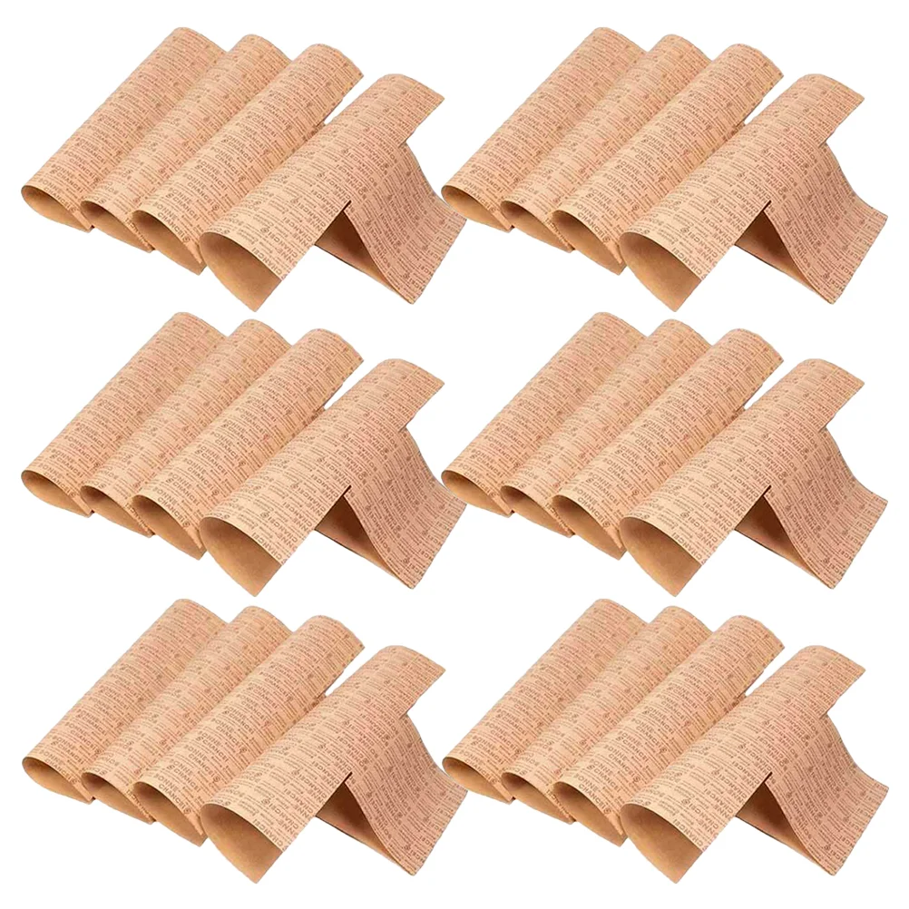 

50 sheets of Disposable Toast Baking Paper Bread Liners Small Toast Baking Paper Wrappers