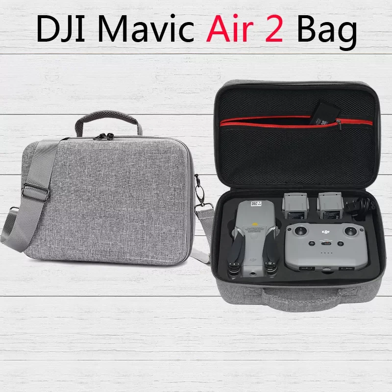

Наплечная сумка для дрона DJI Mavic Air 2(S), с отделениями для аксессуаров