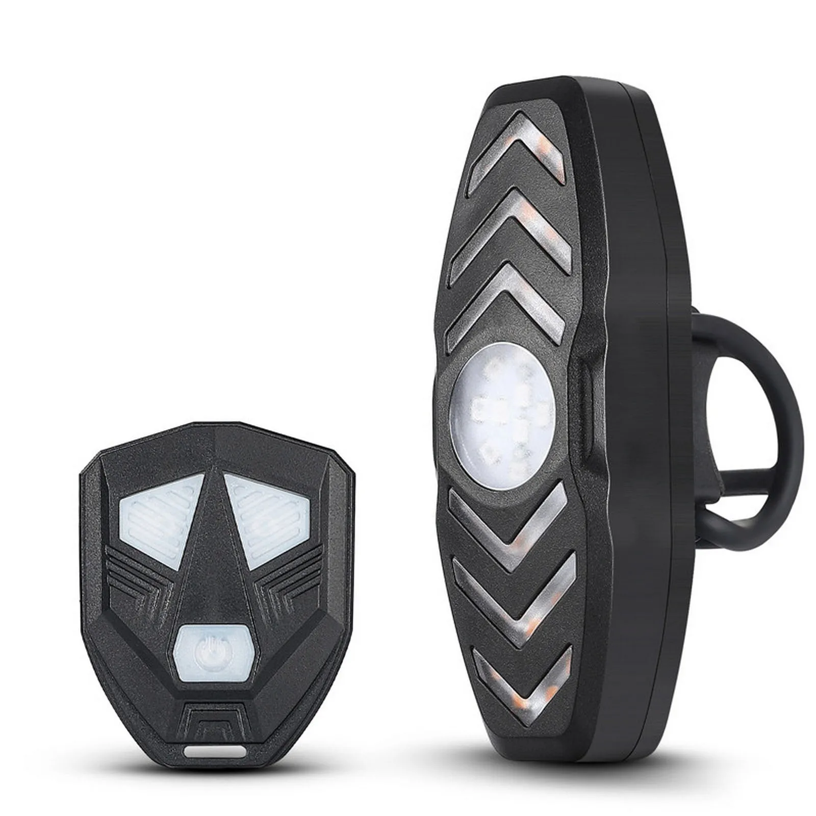 

Задний Фонарь велосипедный с сигналом и дистанционным управлением, водонепроницаемый светодиодный задсветильник фонарь с клаксоном и зар...