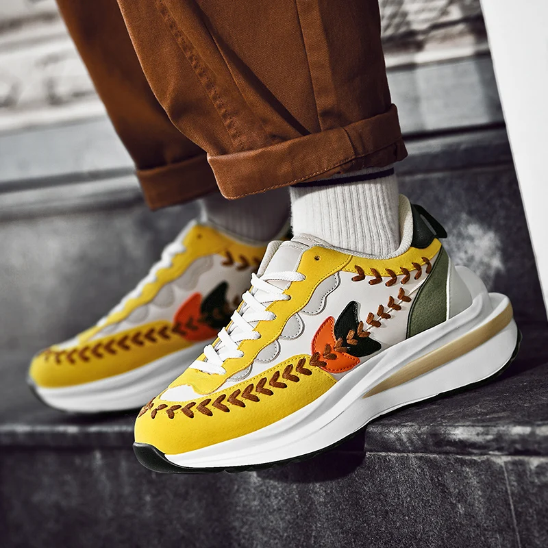 Superstar Sneakers Women Men Running Shoes Autumn Streetwear Men Shoes Designer Chunky Sneakers Comfor Platform Men's Trainer