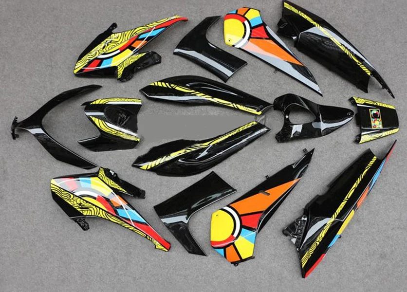 

Новый комплект обтекателей из АБС-пластика для цельного велосипеда, подходит для YAMAHA Tmax 500 2008 2009 2010 08 09 10, кузов бесплатно