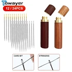 1224 шт., швейные иглы из нержавеющей стали