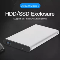for laptop pc 2 5 inch usb 3 0 external hard drive disk box usb 2 0 support 10tb hdd ssd mobile enclosure case