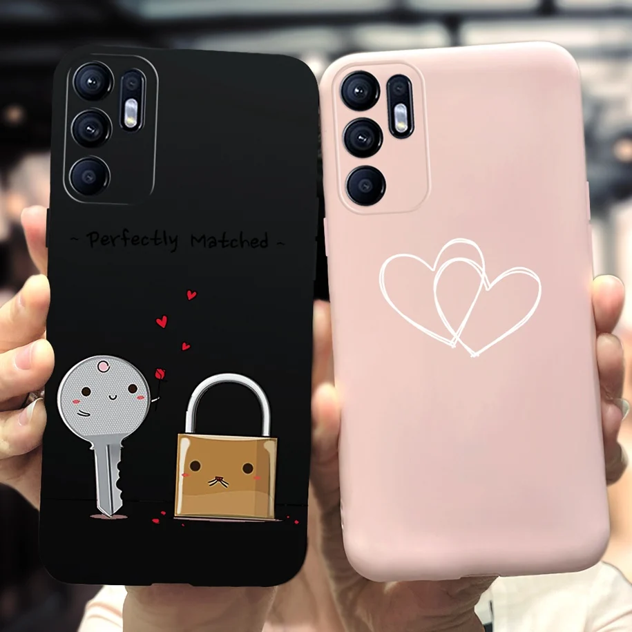 Чехол для OPPO Reno6 Z Модный мягкий защитный чехол с цветочным рисунком Reno 6 4G 5G CPH2251