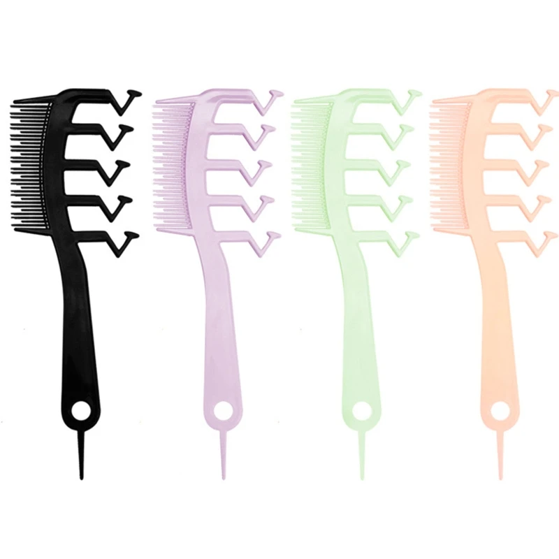 

Z-shaped Hair Seam Comb Bangs Combs Styling Hair Root Top Fluffy Hairdressing Tool for Women and Men