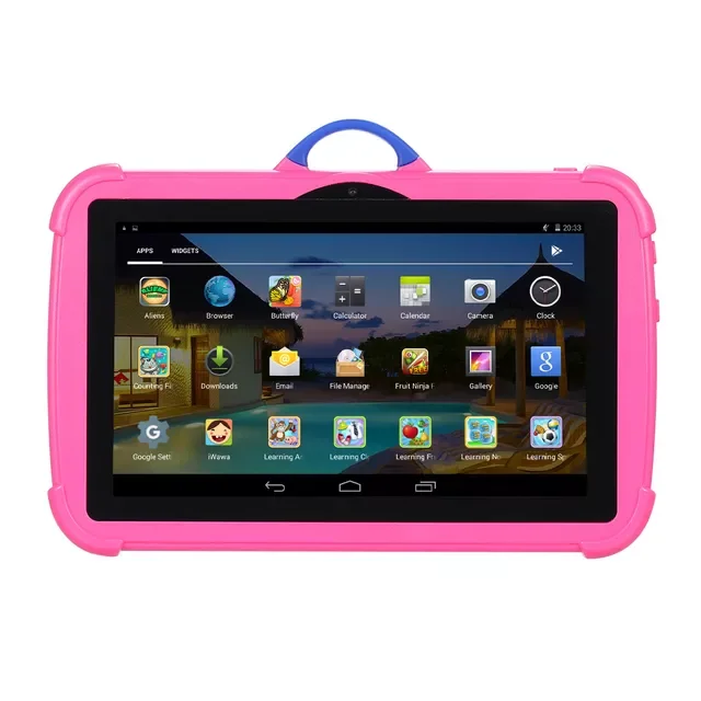 

Touch Kids Tablets 7 inch IPS Screen 1024*600 Resolution 2GB+16GB Android 6.0 Support WiFi/BT Tablet PC for Kids Children