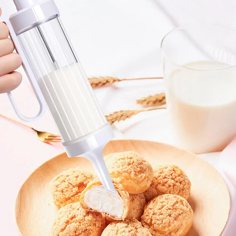 

Baking Reusable DIY Biscuit Maker with Decorating Discs Nozzles Pastry Tools