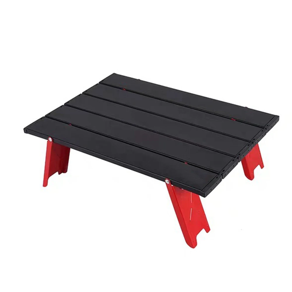 

Outdoor Camping Beach Travel BBQ Waterproof Cooking Aluminium Alloy Portable Picnic Roll Up Easy Clean Folding Table Mini Garden