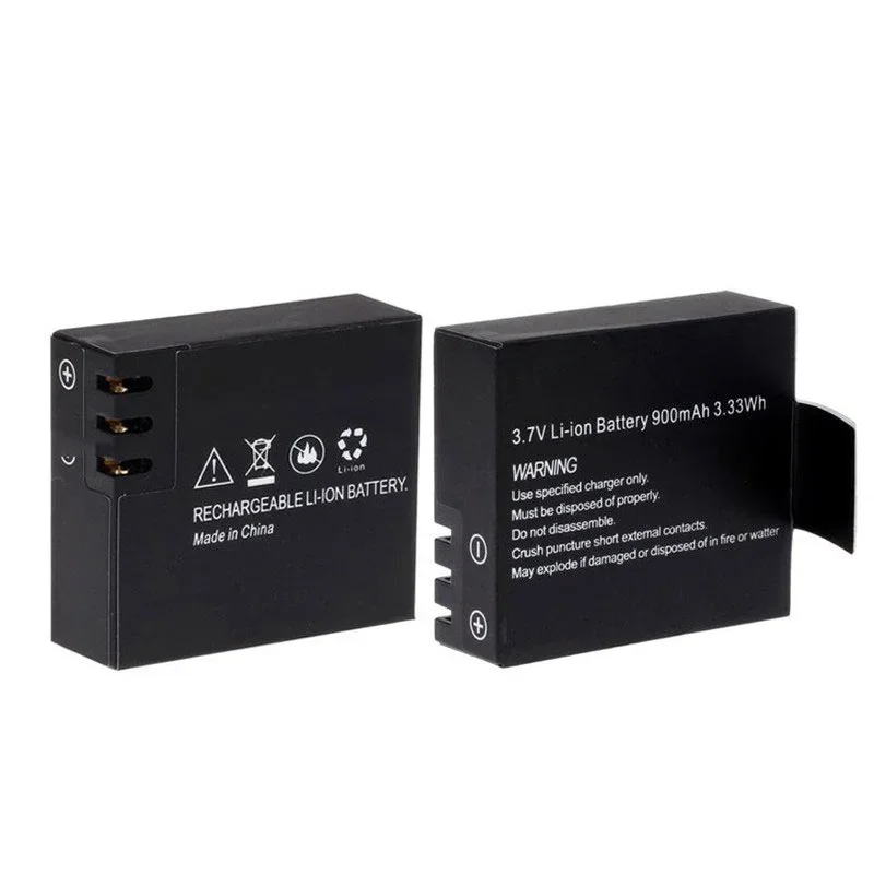 Фото Аккумулятор 3.7V 900mAh SJ4000 для экшн-камер Sjcam M10, Sj5000, SJ6000, SJ7000, Sj9000, EKEN H9, H9 PRO (аксессуар) №4