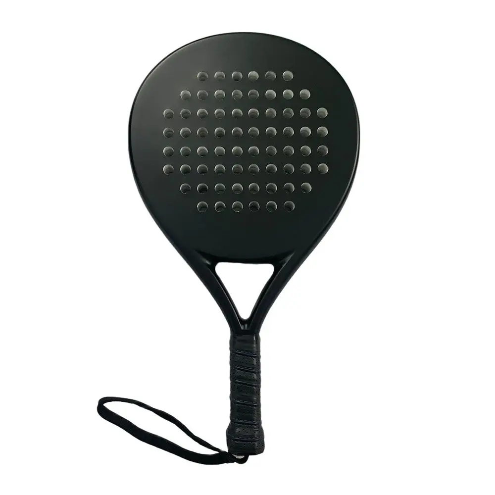 Padel Racket Carbon Fiber Surface with EVA Memory Foam Core Paddle Tennis Racquets Lightweight Tennis Paddles