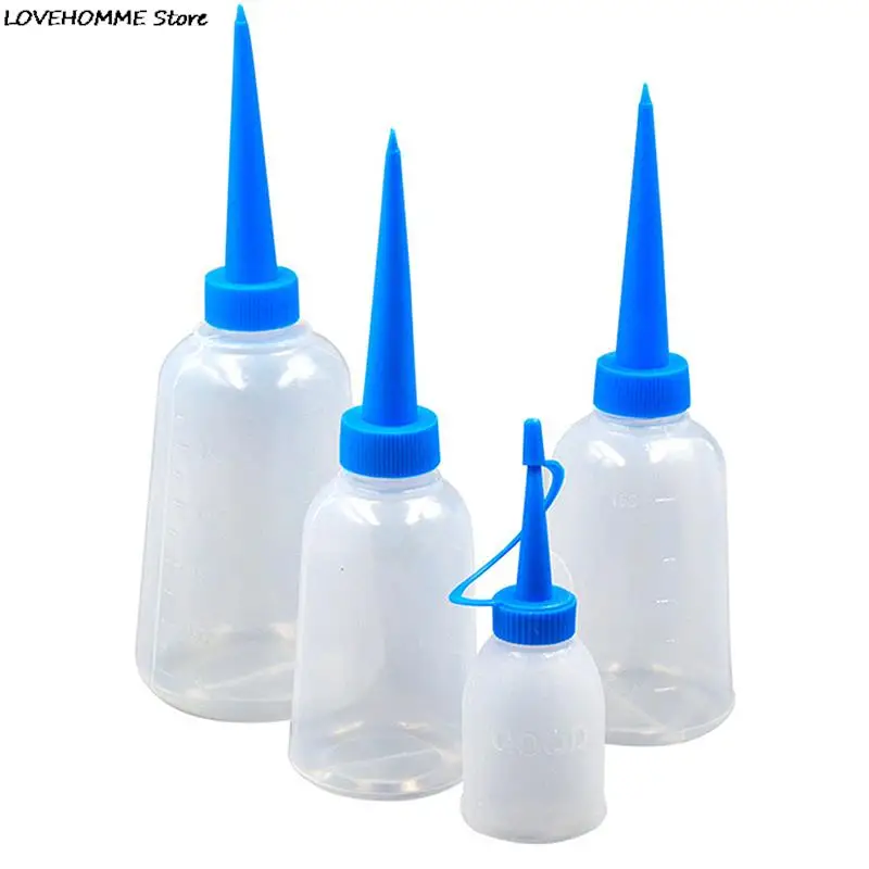 Thickened Plastic Bottle Glue Oil Bottle Tip Oiler Water Bottle For Oil Outlet Needle Tip Applicator Precision Bottle