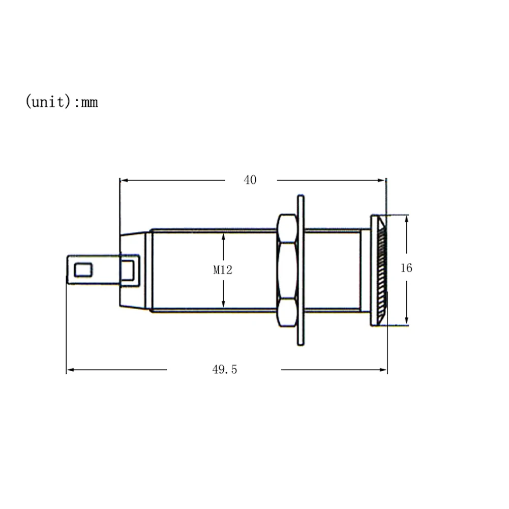 

High Quality Particular Brand New Guitar Socket Jack Electric Bass Parts 1/4 Inch 1/4\" 6.35mm Hole Accessories
