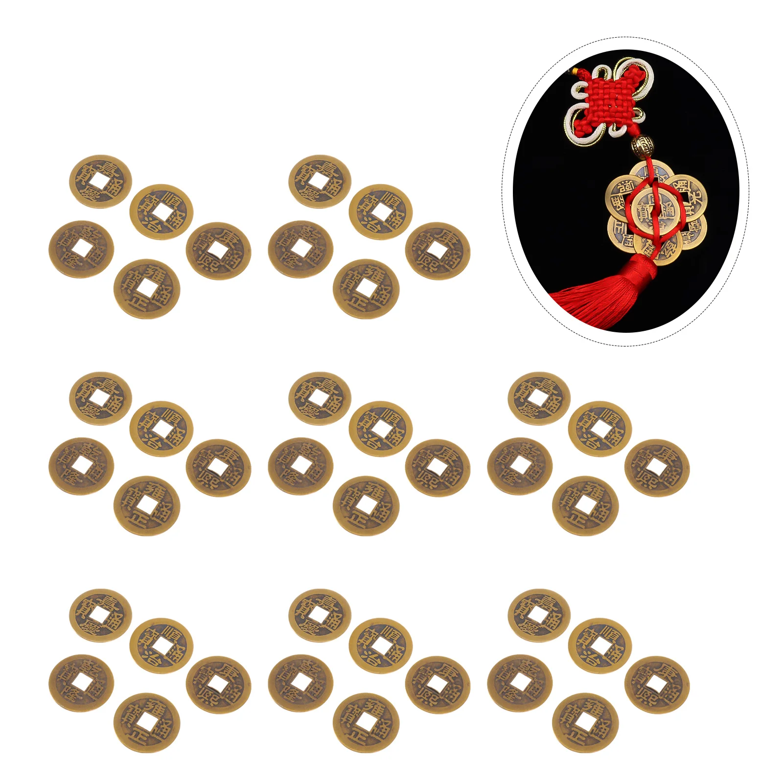 

Coinschinese Pendant Charms Fortune Shui Feng Lucky Copper Ancient Good Toy Fake Lucknew Year Pirate Money Pendants Decors