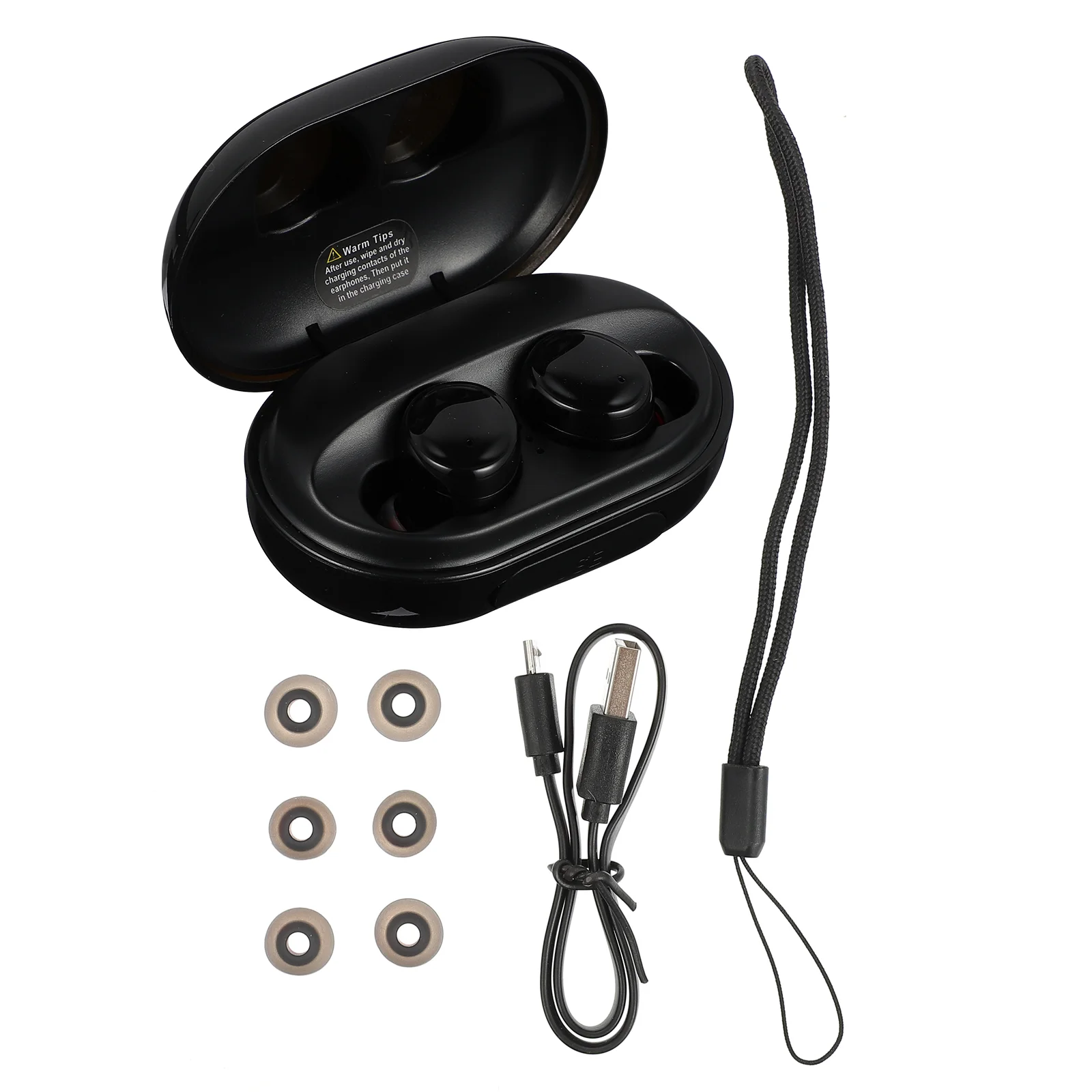 

1 Pair Portable Practical Wireless Headphone Buds Earphone for Outdoor